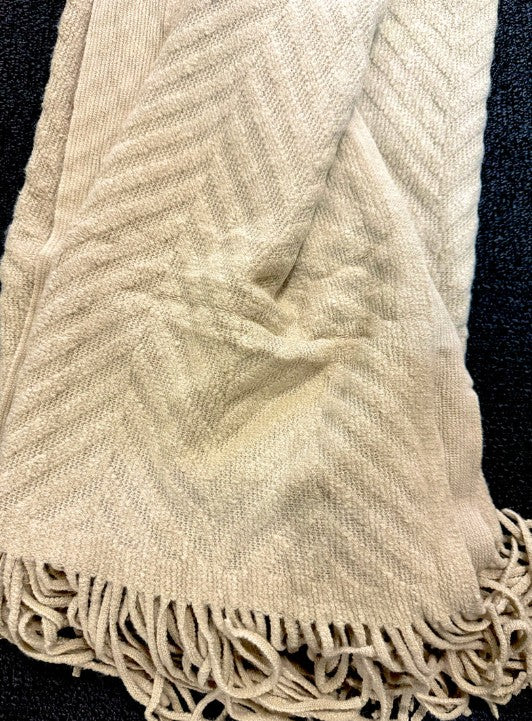 Tan Throw Blanket