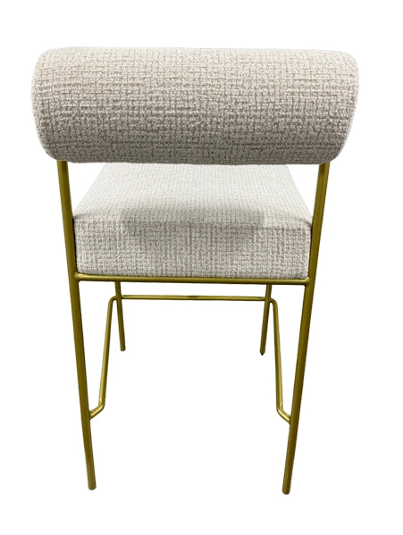Loom & Living - Rolo Bar Stool - Gold Frame