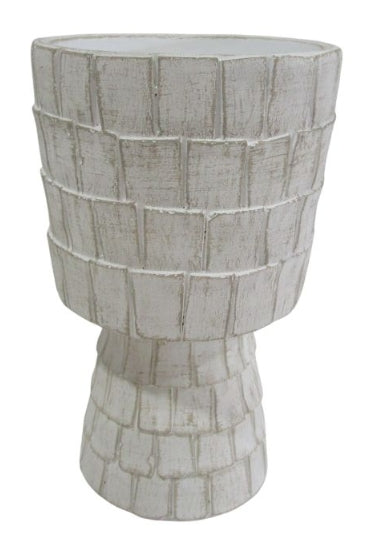 Textured Cement vessel 30cm