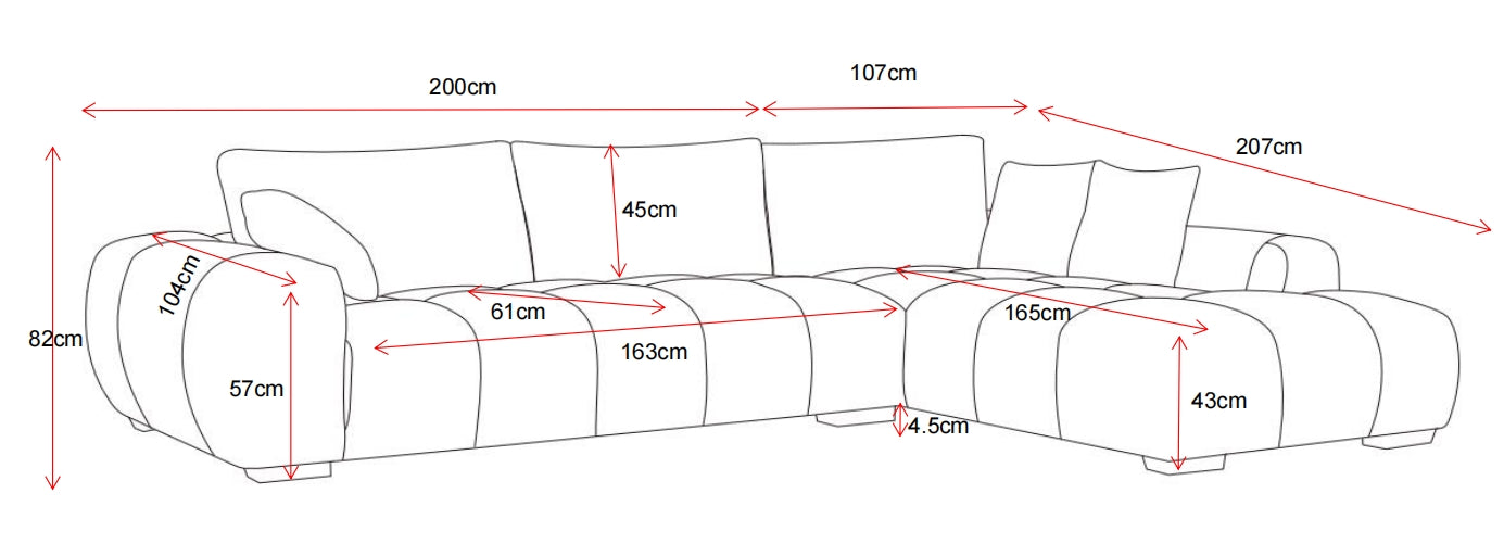 Sophia Sofa with Chase