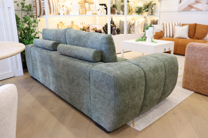 Sophia 3 seat Sofa Lounge - Olive