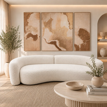 The Apartment Modular Curved Sofa