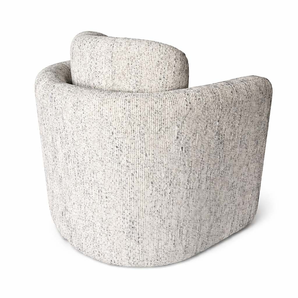 Loom & Living - Munson Textured Fabric Accent Chair - Hamptons
