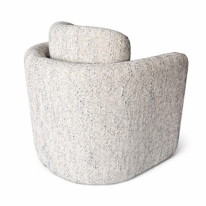 Loom & Living - Munson Textured Fabric Accent Chair - Hamptons