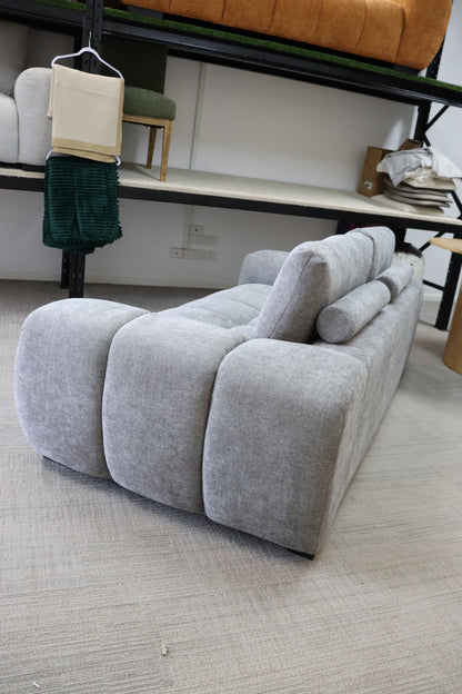 Sofia 3 Seat Sofa Lounge - Mid Grey