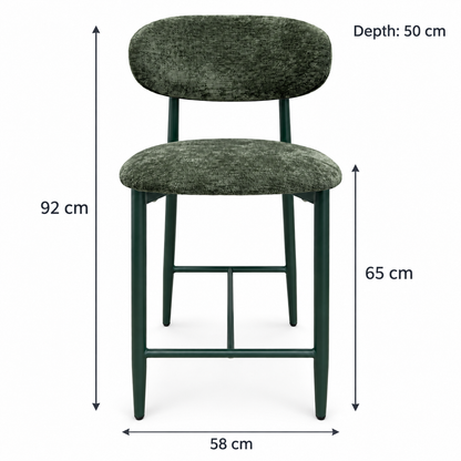 Sienna Bar Stools - Green (set of 2)