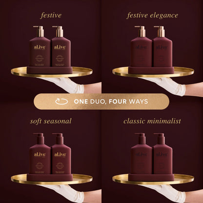 al.ive transformative duo sweet plum & berries