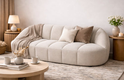 Loom & Living Bondi Kiss 3 Seat Sofa Lounge