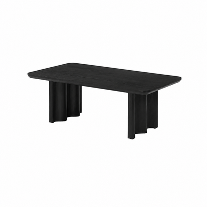 Shadow Collection - Black Timber Dining Coffee Table