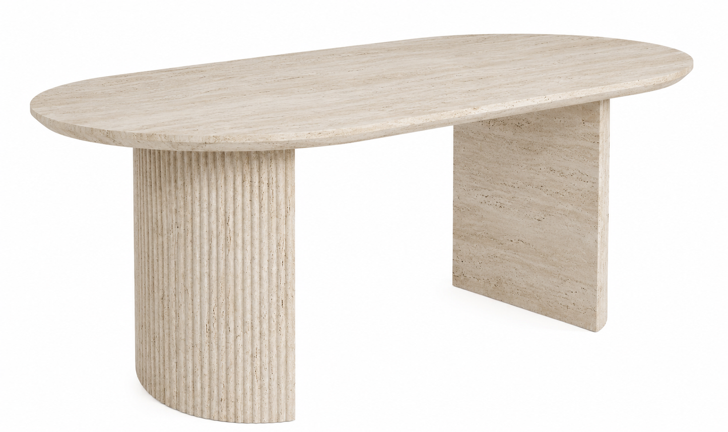 Essentials Collection - Travertine Dining Table