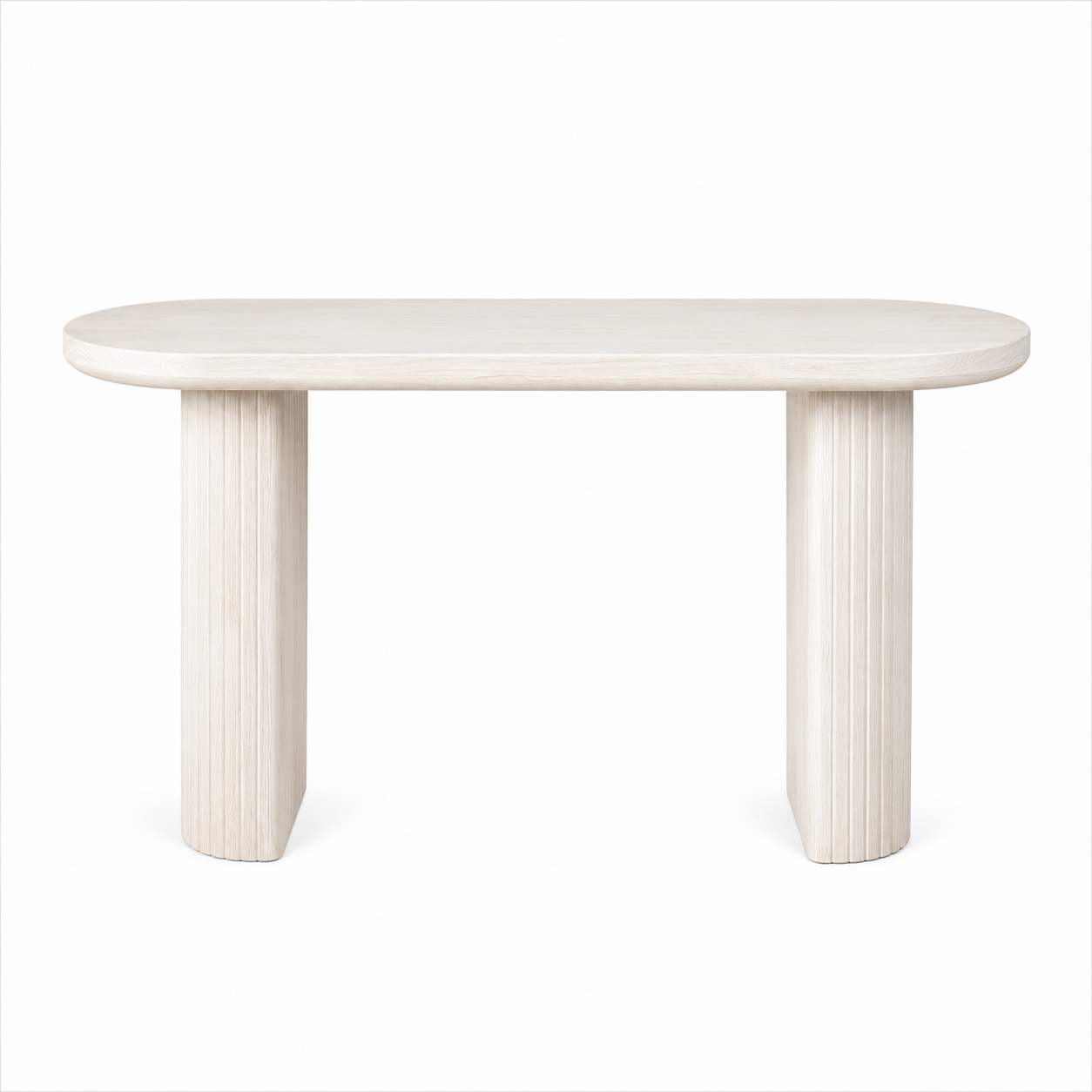 Loom & Living Essentials Collection - White Timber Accent / Hall Table