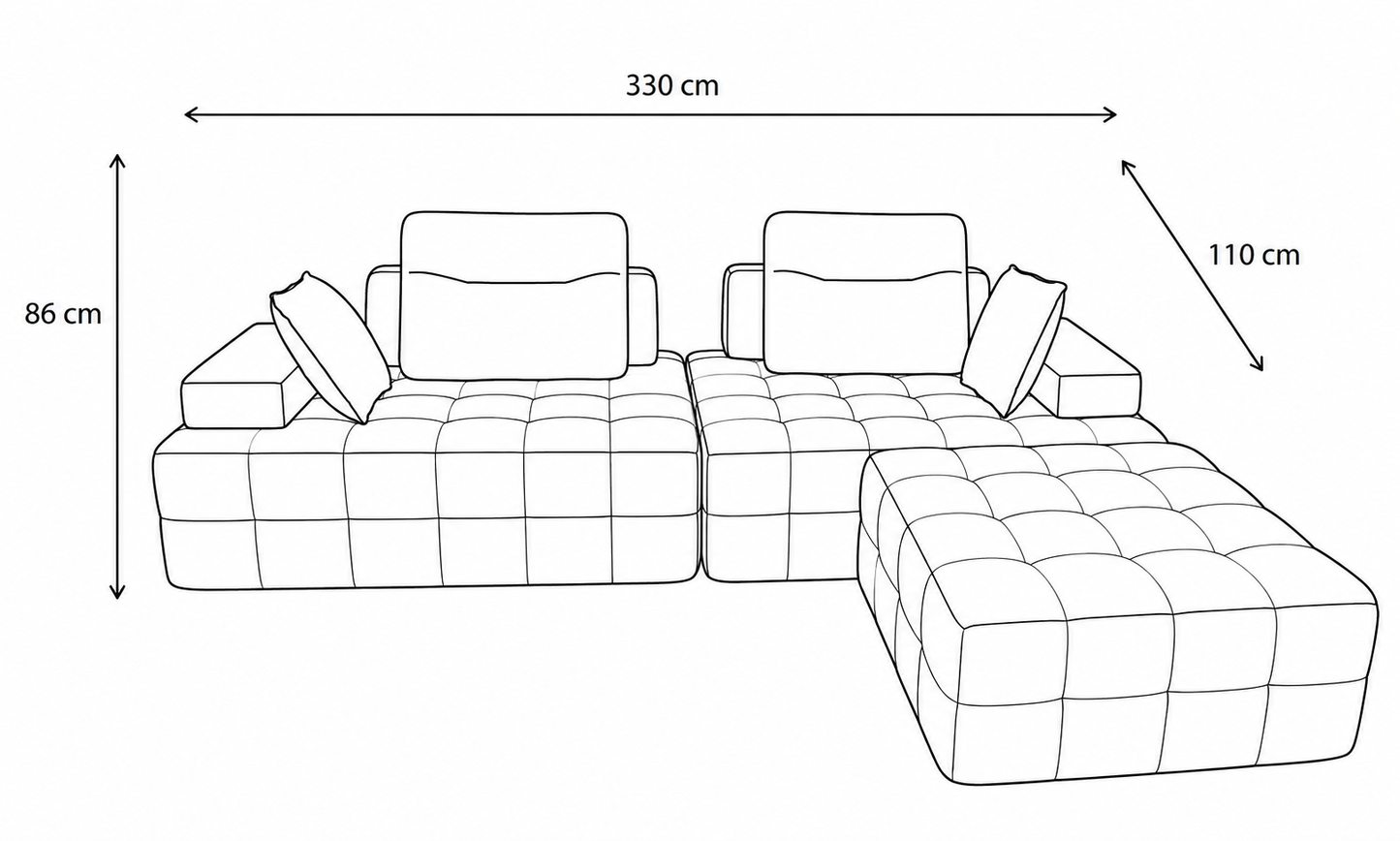 Compressed Sofa in a Box