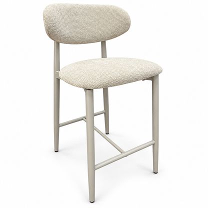 Sienna Bar Stools - Ivory (set of 2)