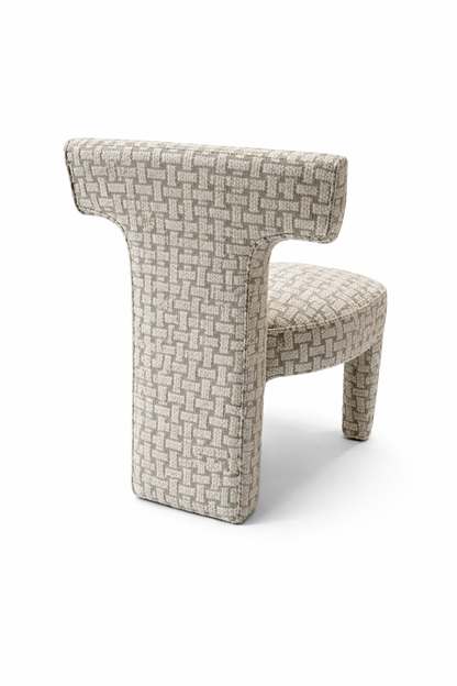 Loom & Living Designer Lux Haven Fabric Dining Chair
