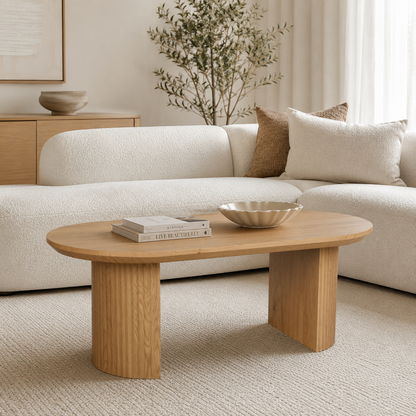 Essentials Collection - Natural Timber Coffee Table