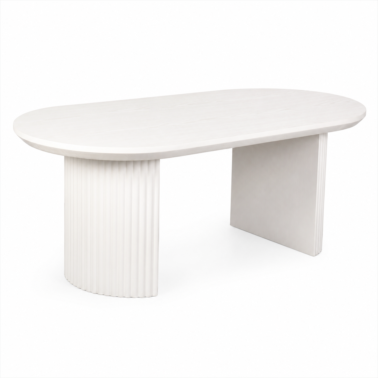 Essentials Collection - White Timber Coffee Table