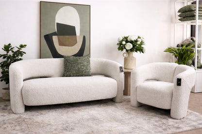 Bella Two Seat Sofa Lounge  - Boucle