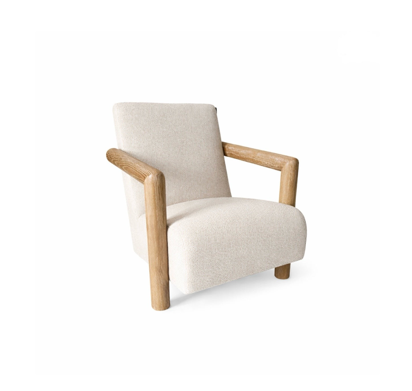 Loom & Living Morgan Coastal Timber Accent Chair