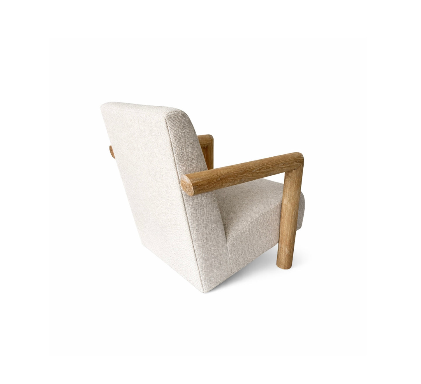 Loom & Living Morgan Coastal Timber Accent Chair