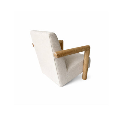 Loom & Living Morgan Coastal Timber Accent Chair