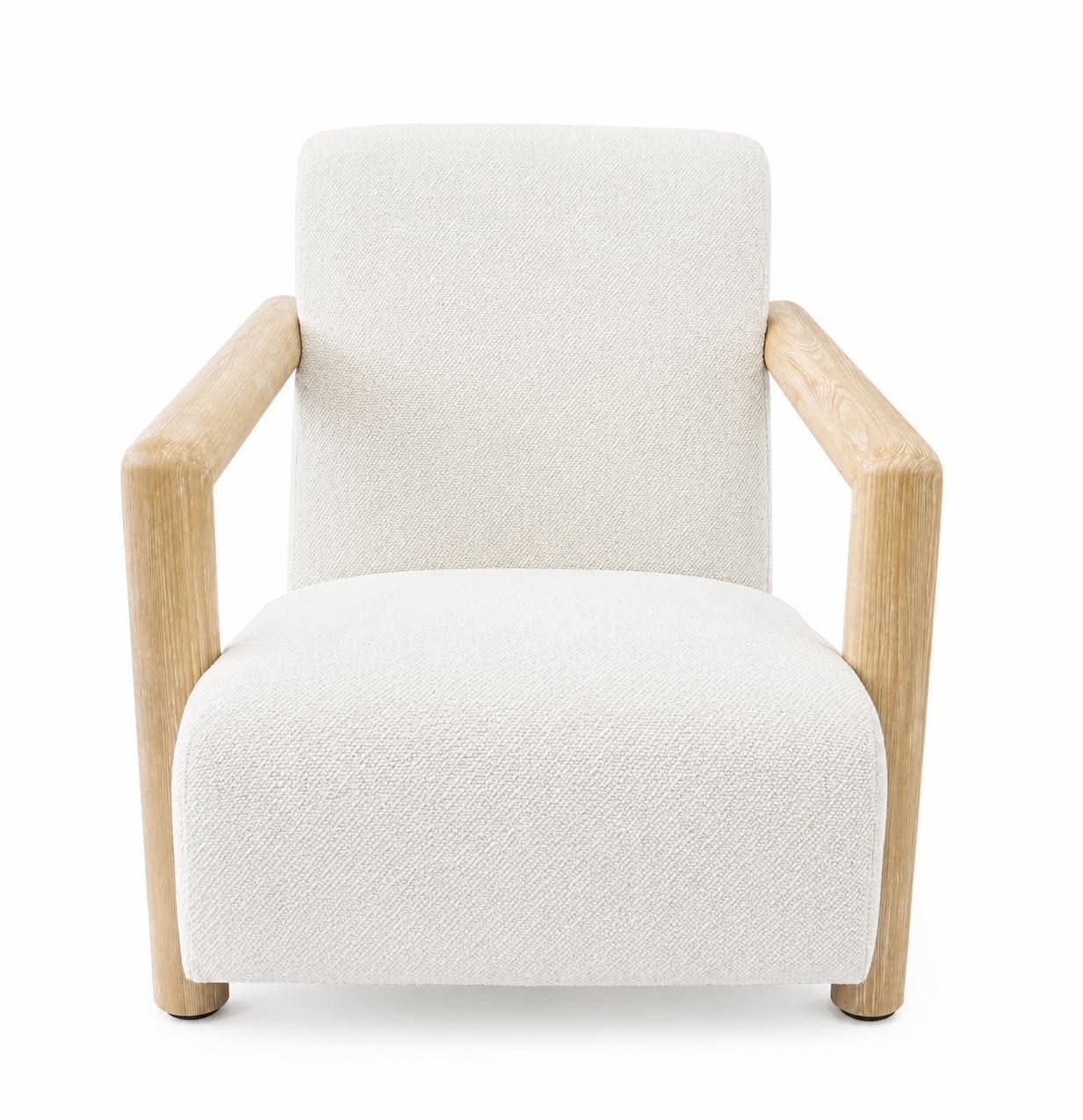 Loom & Living Morgan Coastal Timber Accent Chair