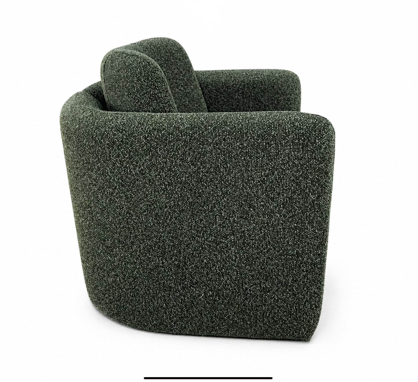 Loom & Living - MUNSON Accent Chair - Munson Textured Fabric Accent Chair - Olive