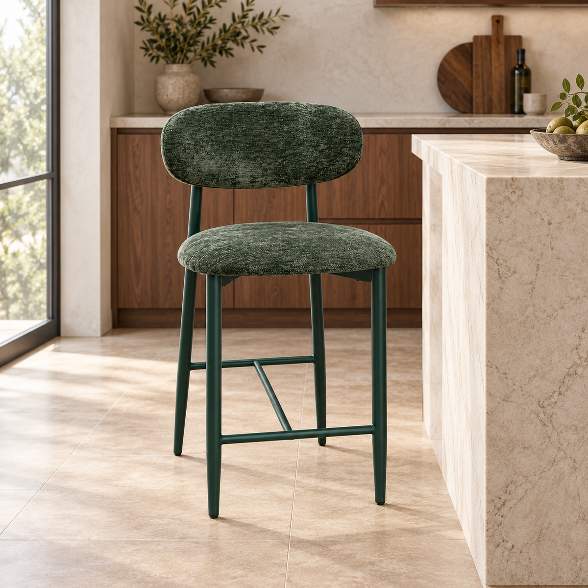 Sienna Bar Stools - Green (set of 2)