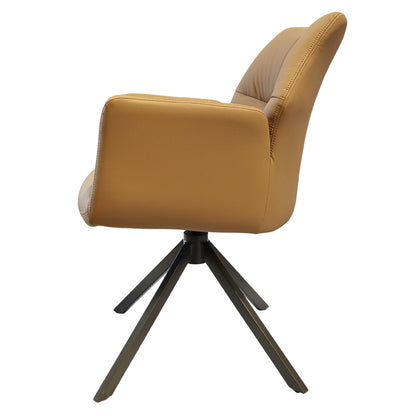 PU Leather Clay - Swivel Dining Chair
