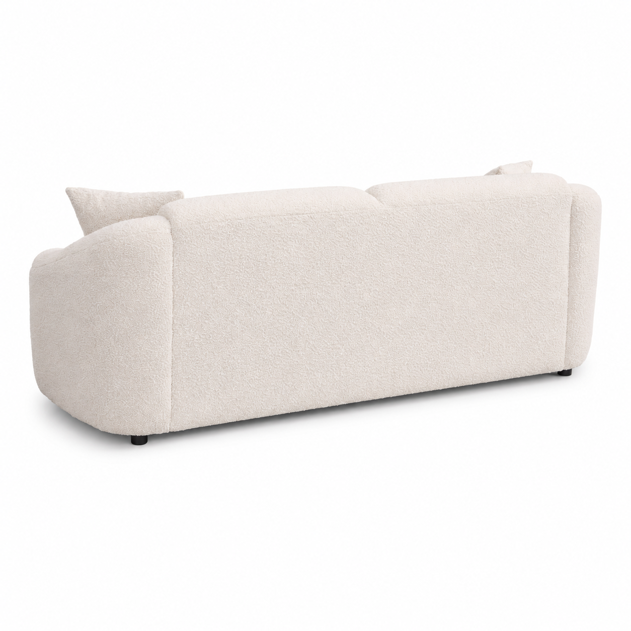 Mandy Boucle - 2 Seat Sofa Lounge - Ivory
