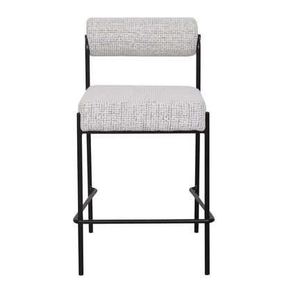 Loom & Living - Rolo Kitchen Stool - Black