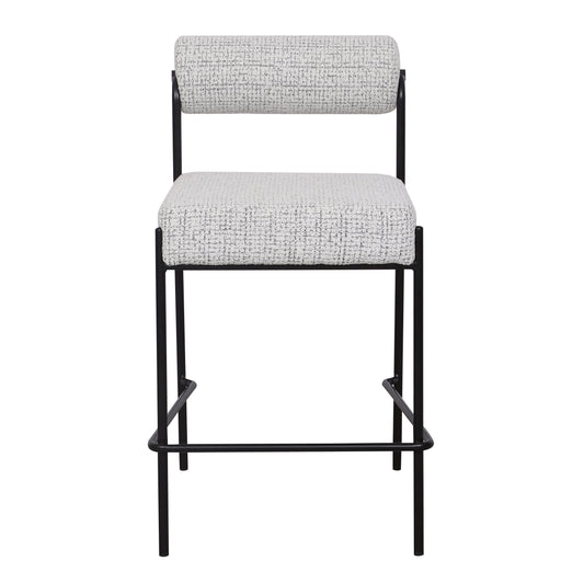 Loom & Living - Rolo Kitchen Stool - Black