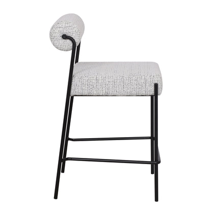 Loom & Living - Rolo Kitchen Stool - Black