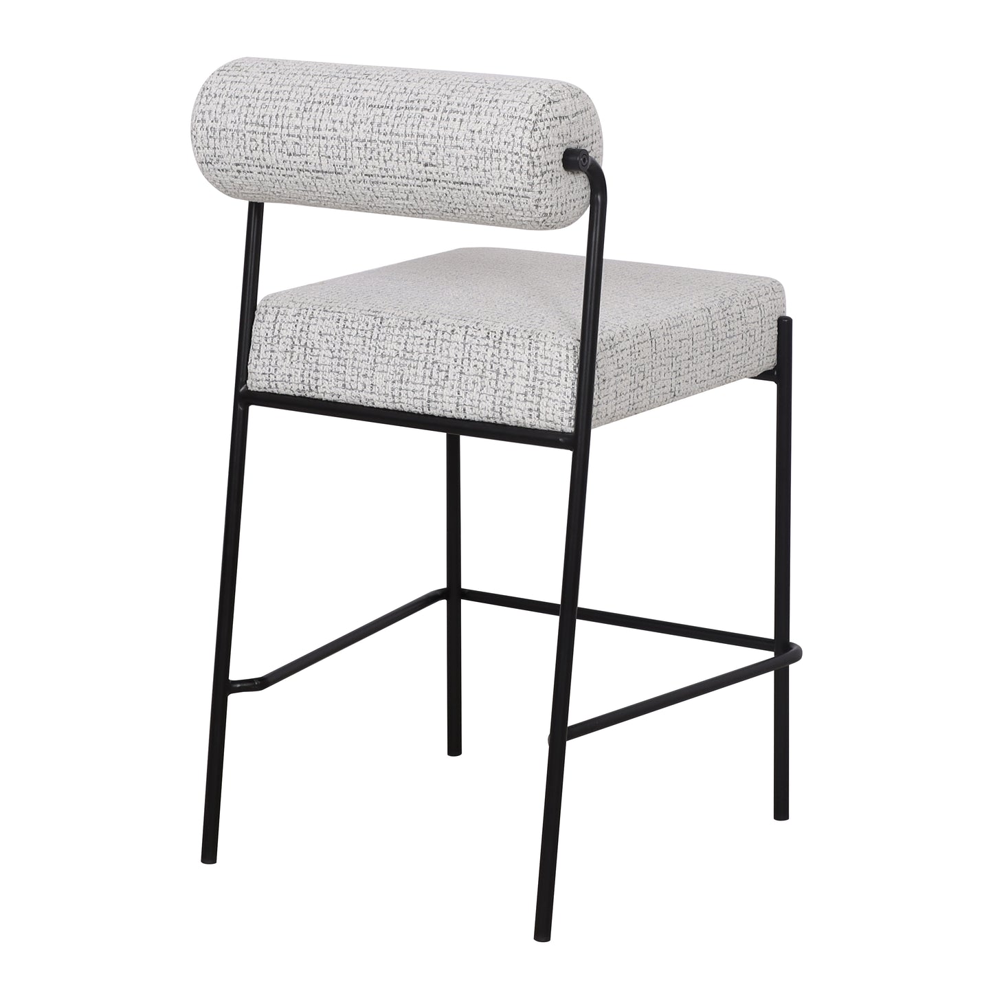 Loom & Living - Rolo Kitchen Stool - Black