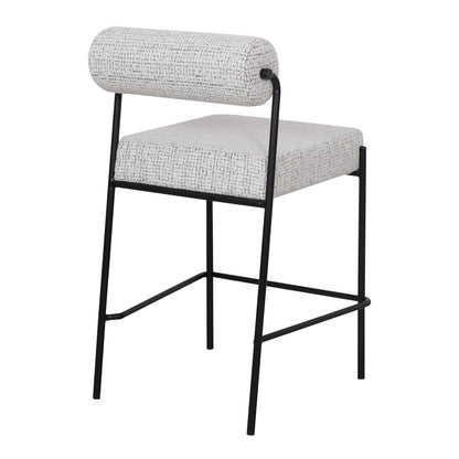 Loom & Living - Rolo Kitchen Stool - Black