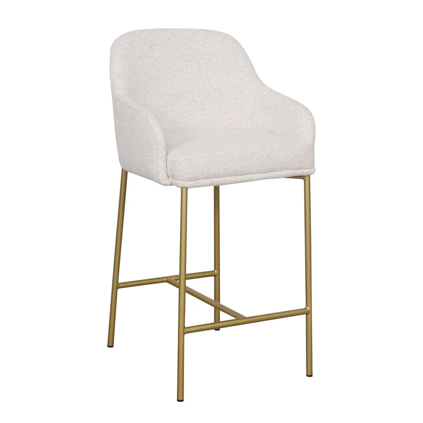 "Lauren" Dining Stool - Gold