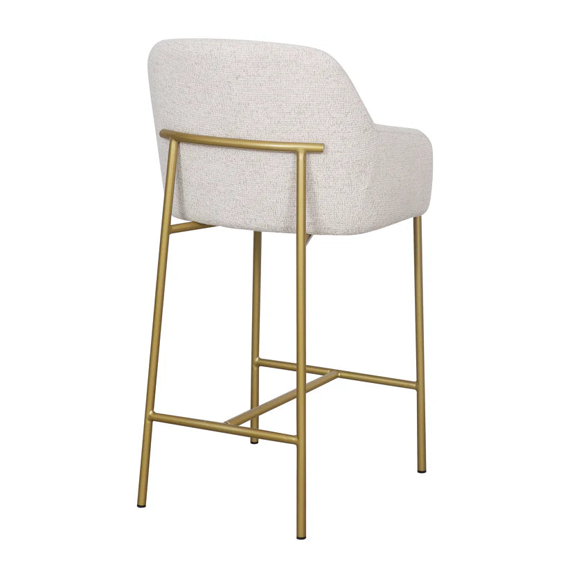 "Lauren" Dining Stool - Gold
