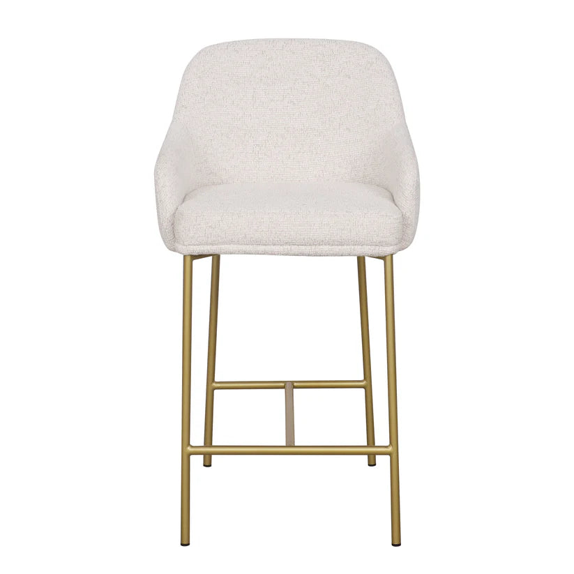 "Lauren" Dining Stool - Gold