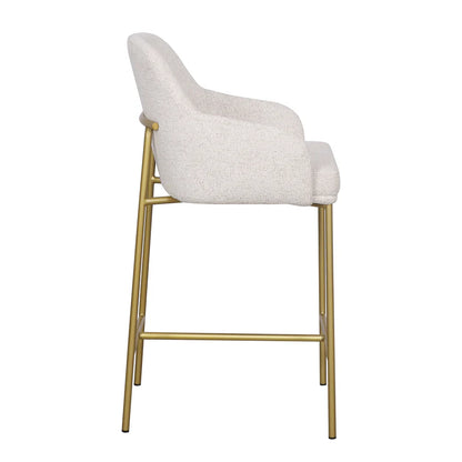 "Lauren" Dining Stool - Gold
