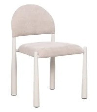 Pebbles Dining Chair- Crème