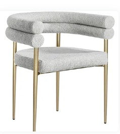 Annabelle Collection Dining Chair - Grey Storm