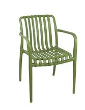 Loom & Living Green UV rated Outdoor Dining Chair