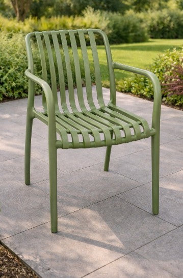 Loom & Living Green UV rated Outdoor Dining Chair