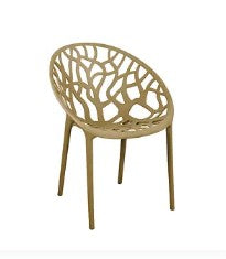 Loom & Living Filagree Beige UV rated Outdoor Dining Chair
