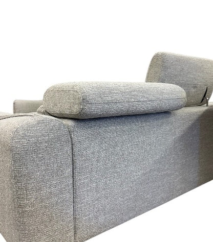 Louie SNR - 3 Seat Sofa - STORM GREY