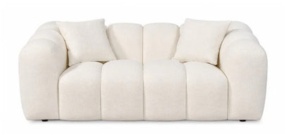 Annabelle 2 Seat White Sofa
