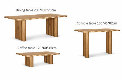 Wave Collection - Timber Coffee Table