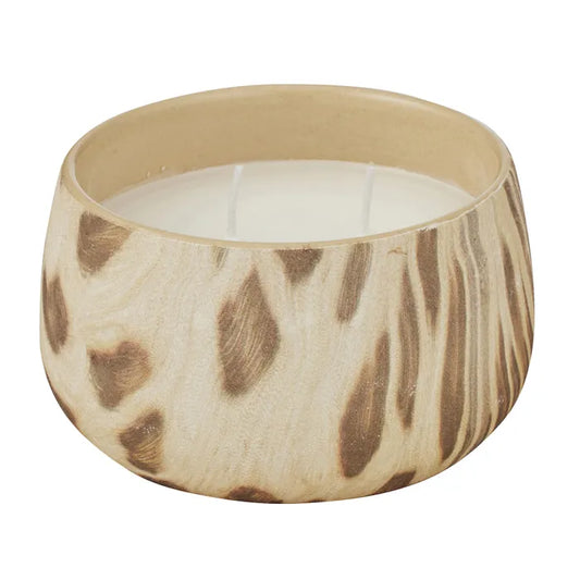 Animal Ceramic Candle Jar Pear
