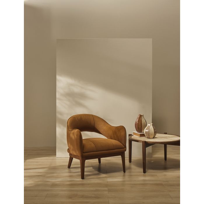 Academy Evie Ceramic Vase Large Brown