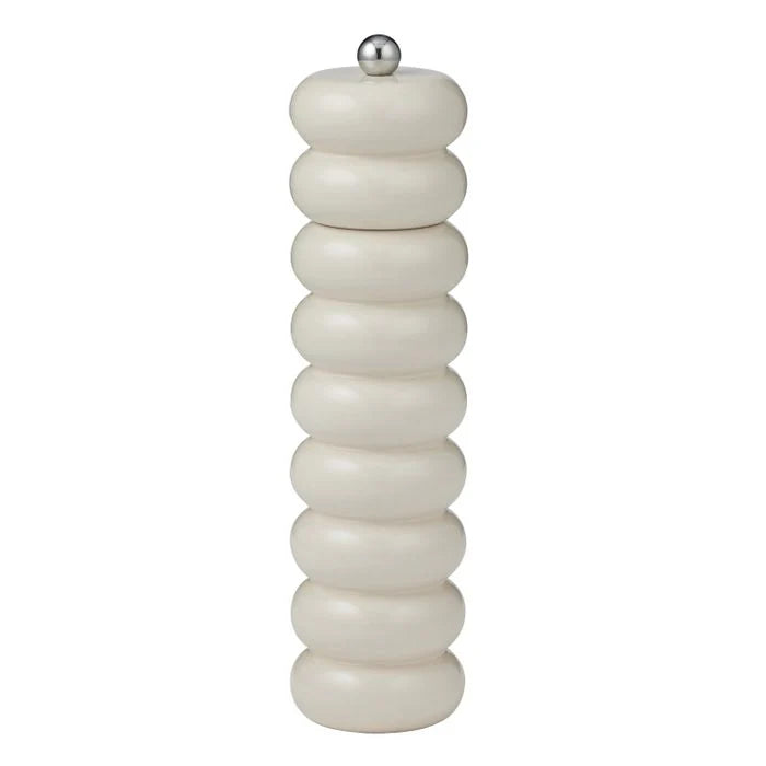 Delphi Wood Grinder 6x24cm Ivory - Salt & Pepper