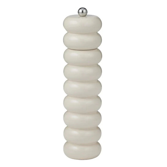Delphi Wood Grinder 6x24cm Ivory - Salt & Pepper